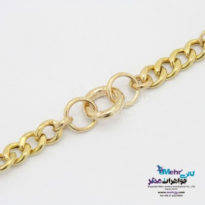 دستبند طلا - طرح کارتیه-MB1729 دستبند طلا - طرح کارتیه-MB1729
